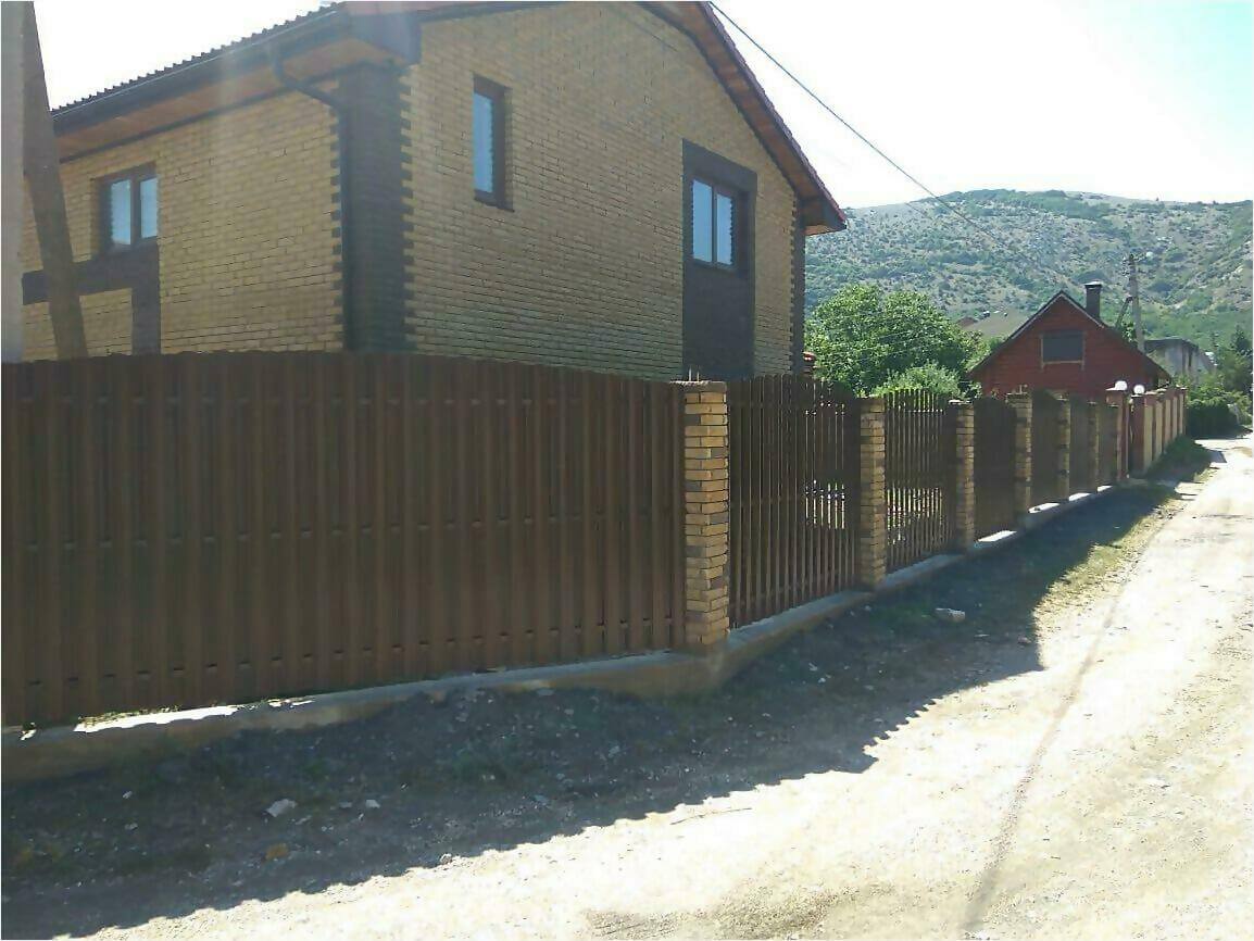 забор из штакетника 110м фото7 в Бежецке