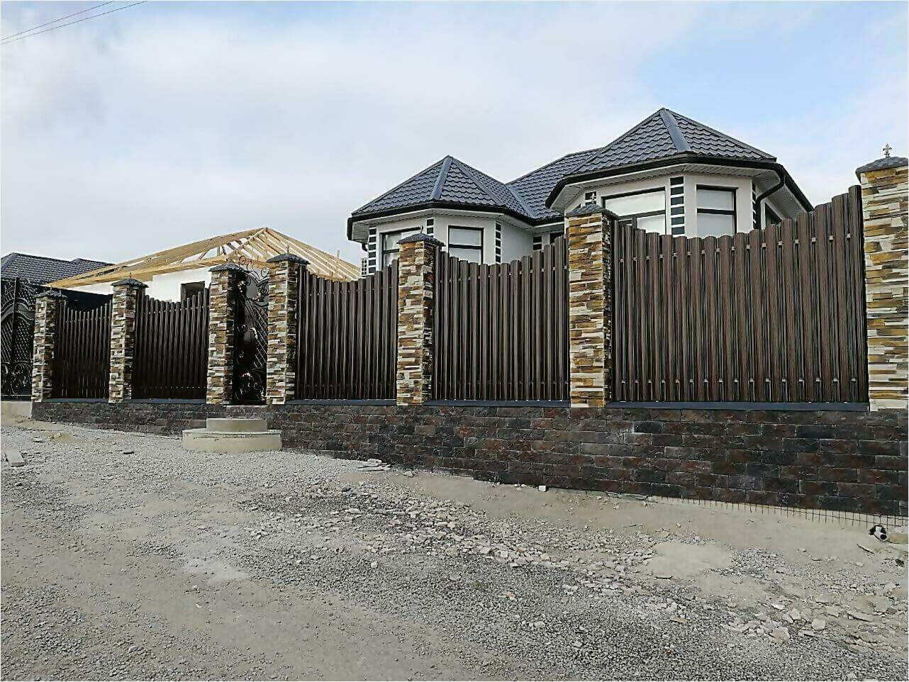 забор из штакетника 110м фото3 в Бежецке