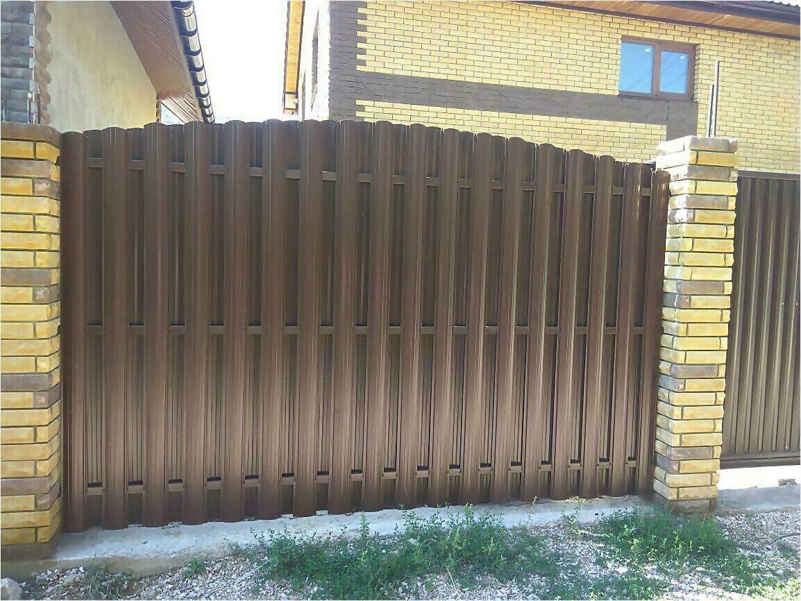 забор из штакетника 110м фото4 в Бежецке