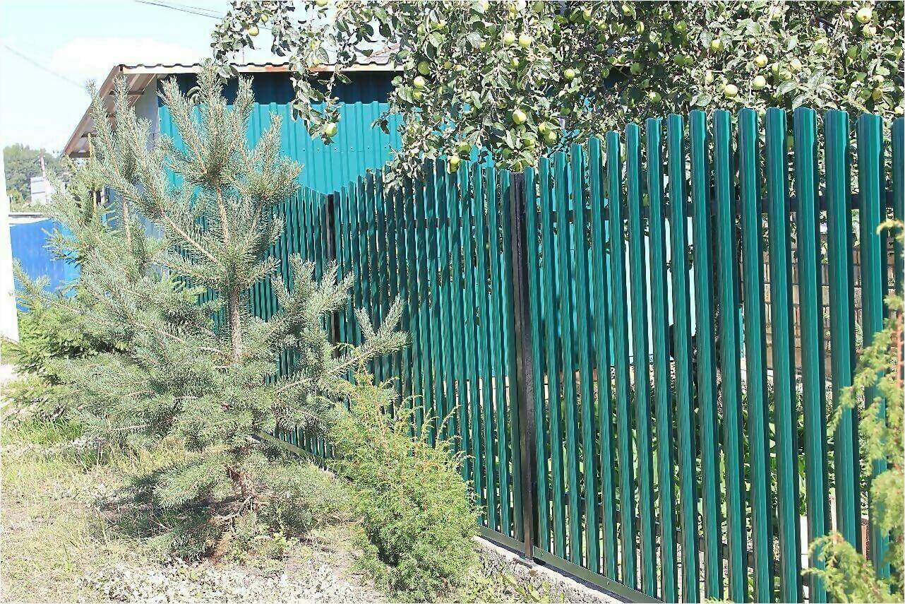 Забор из штакетника 60м фото5 в Бежецке