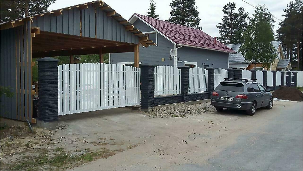 забор из штакетника 85м фото4 в Бежецке