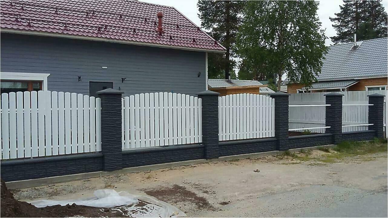 забор из штакетника 85м фото3 в Бежецке