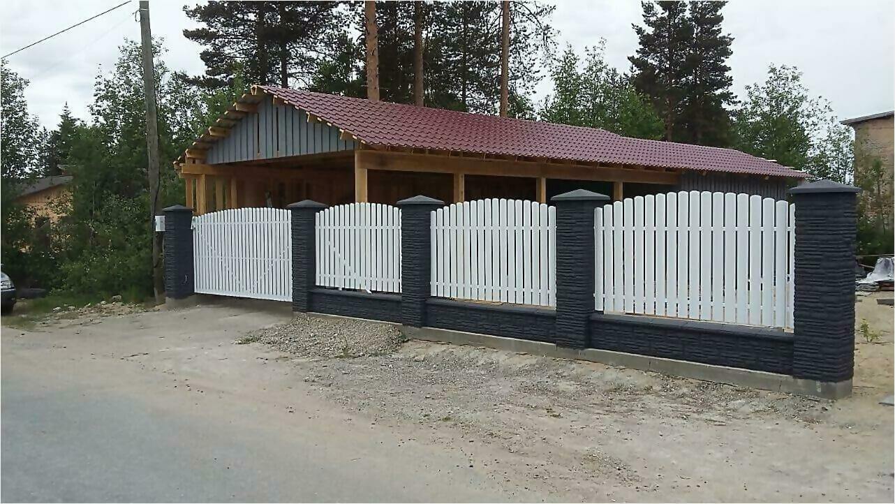 забор из штакетника 85м фото1 в Бежецке