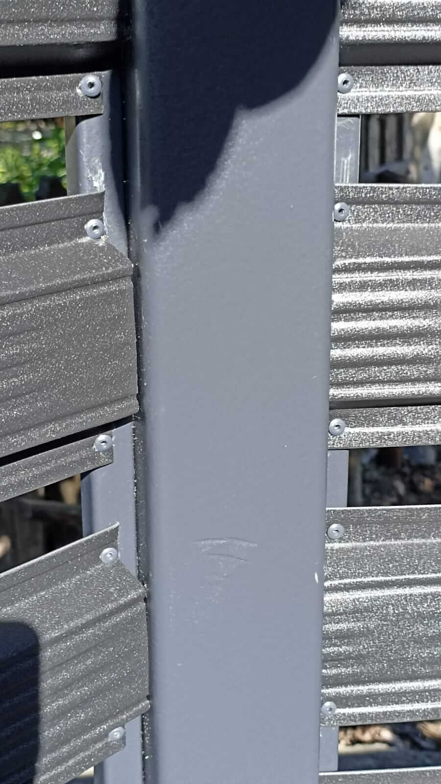 Забор из штакетника 90м RAL7024/7024 Серый Графит фото8 в Бежецке