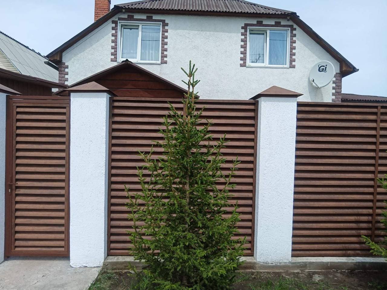 забор-жалюзи printech каштан двусторонний фото5 в Бежецке