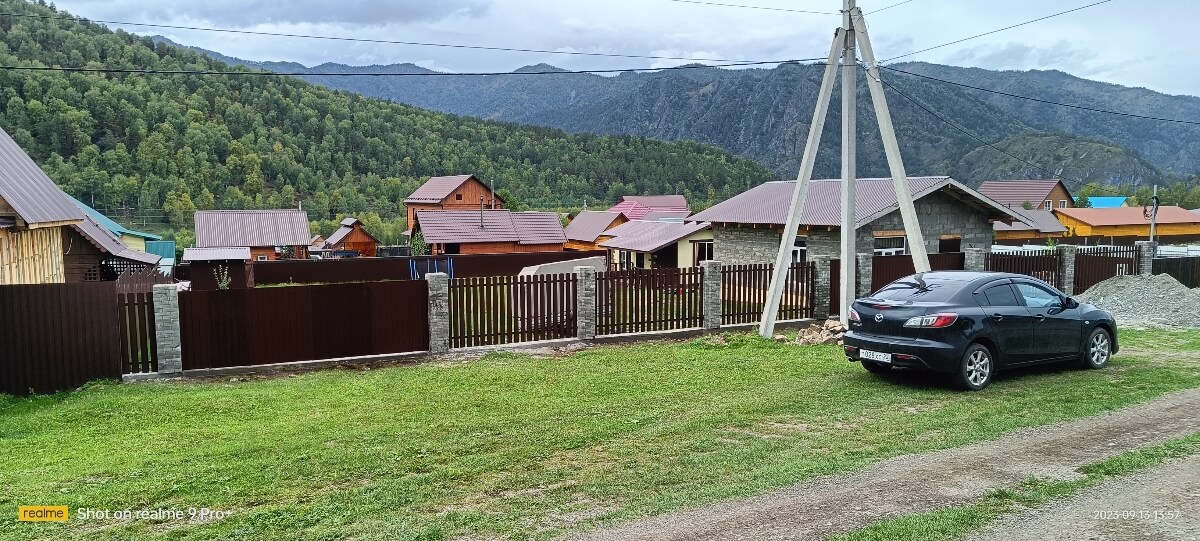 Забор из штакетника фигурного 15м RAL8017/8017 Шоколад двусторонний фото 1 в Бежецке